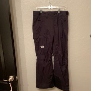 NORTH FACE-Snowboarding Pants-Black-Size S